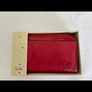 Buxton Wallet, Red